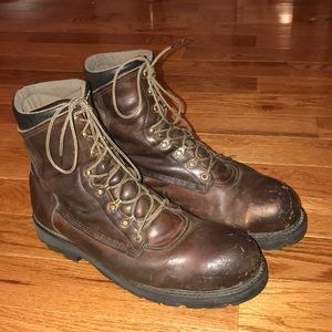 Logger max redwing safety toe boots size 13 EH
